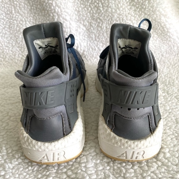 Nike Air Huarache Run Prm Txt Cool Grey Sneakers - Picture 6 of 9